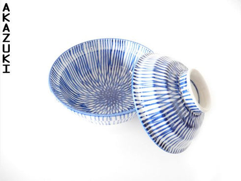 Shima Donburi bowls with lids x2